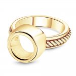 gouden ring met as - assieraad