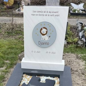 gedenksteen Djarno begraafplaats Barendrecht